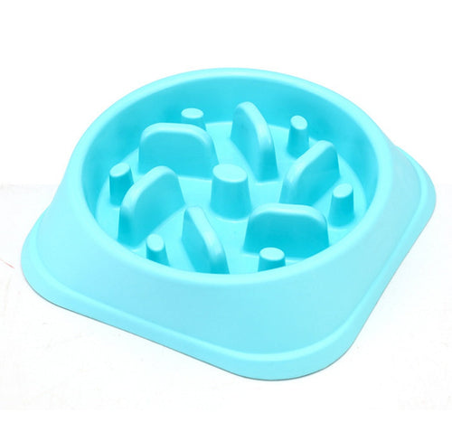 Slow feeder pet bowl